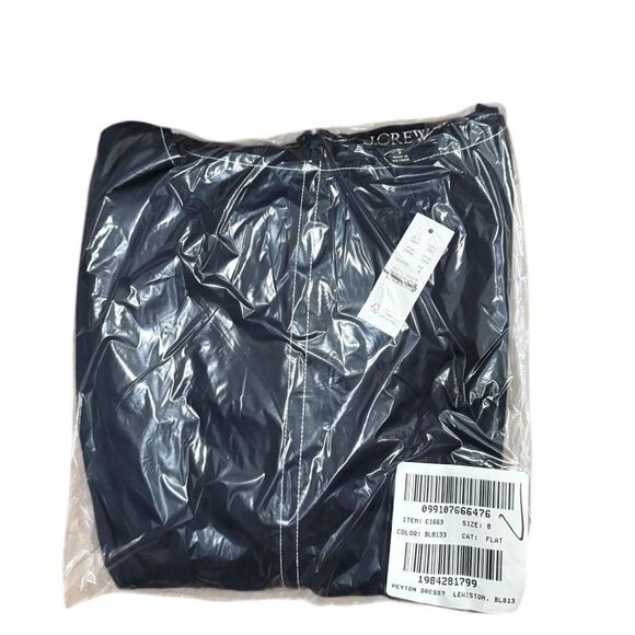 NWT J CREW Short-sleeve pintuck midi dress in stretch twill - Picture 7 of 7